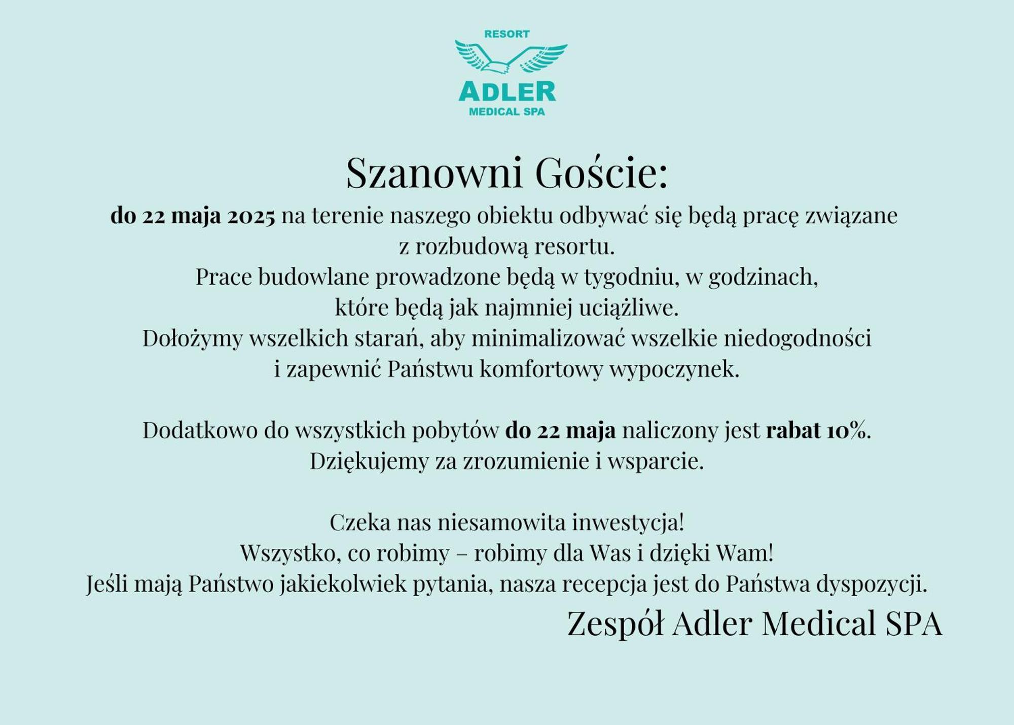 Adler Medical SPA Kaszuby Stężyca Exterior foto